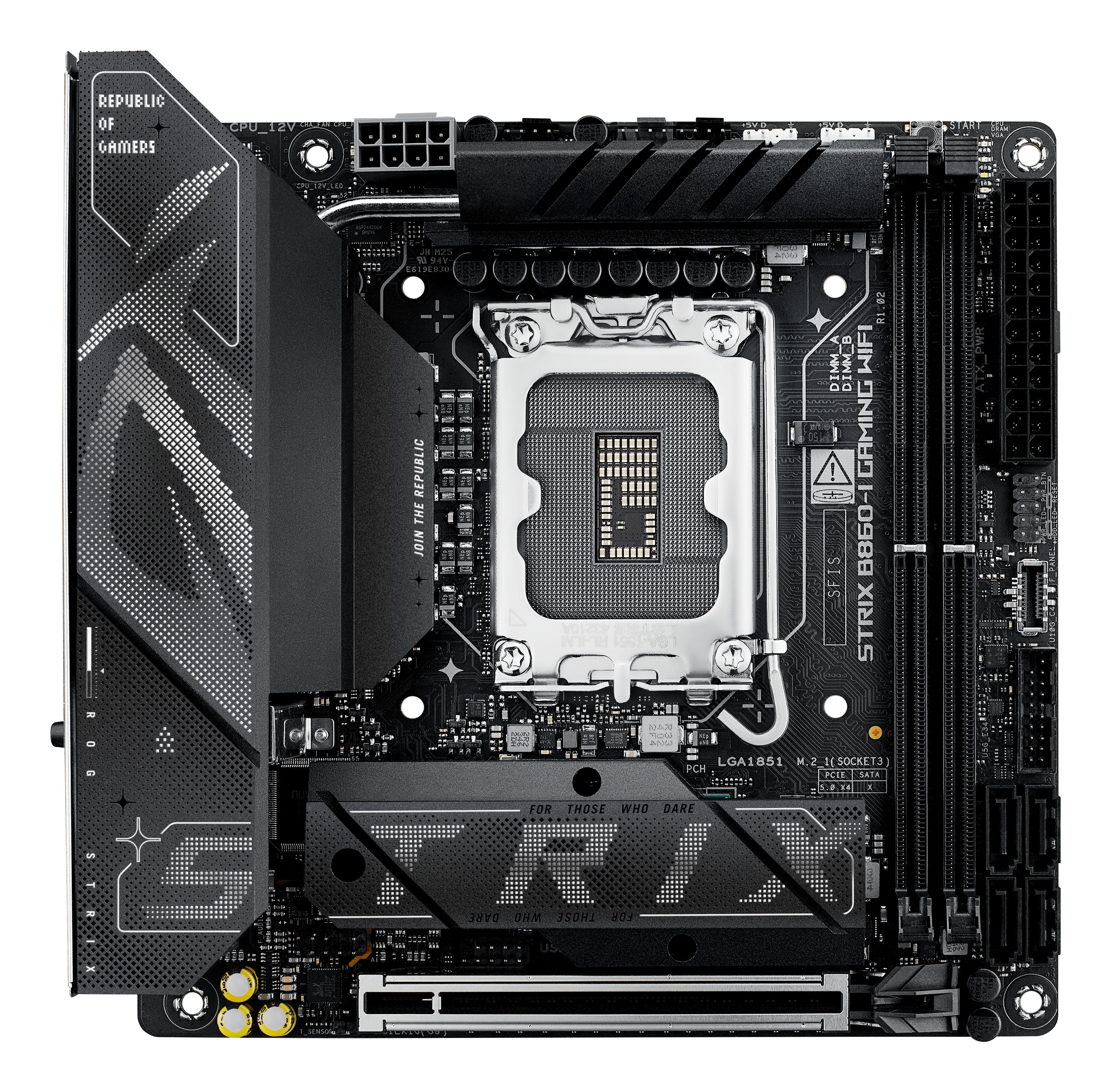 ASUS ROG STRIX B860-I GAMING WIFI - Mini ITX - Intel B860 - LGA 1851