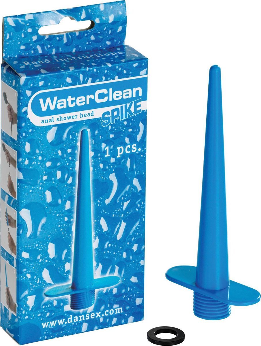 Dansex WaterClean Shower Head Spike blue