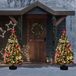 GarveeHome Sapin de Noël artificiel, 145 cm, 300 LED blanc chaud