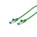 S/CONN Cat6a S/FTP Câble réseau vert 1 m