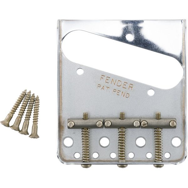 Fender Roadworn Tele Bridge Assembly - 0885978974009