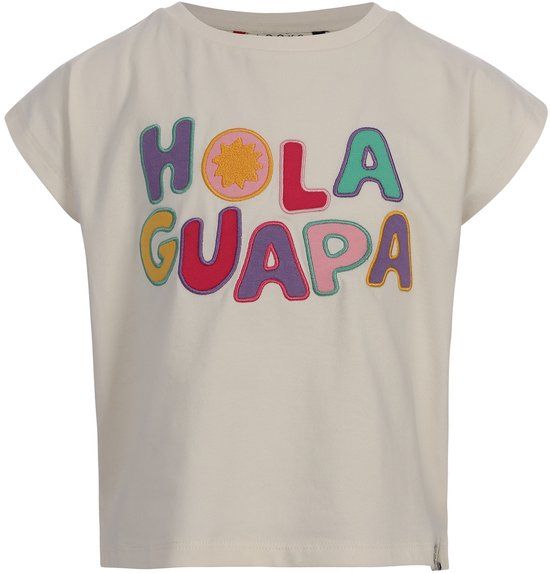 LOOXS Little 2612-7437-004 Meisjes T-shirt - Maat 104 - Wit