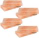 Merkloos Pierre à griller BBQ Himalaya 20×10×2,5 cm – 8 pièces pierre à sel réutilisable pour barbecue pour viande poisson et légumes