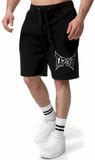 Tapout Lifestyle Basic Shorts Heren Zwart/Wit M