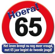 Paper Dreams Paperdreams - Huldeschild - 65 Jaar