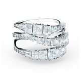 Swarovski Dames Ring Metaal Wit 50