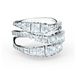 Swarovski Dames Ring Metaal Wit 50