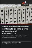 Sabbia Ridefinizione del contenuto di limo per la produzione di calcestruzzo