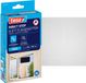 tesa INSECT STOP H&L Fly Screen for Window - hor met klittenband, op maat snijden, zonder boren - 1 net - 100 x 100 cm - antraciet (transparant)