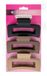 Brushworks Classic Claw Clips - 3 Pack