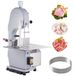Latios Botzaagmachine - Elektrische Vleesbandsaag - 1500 W - Capaciteit 300 kg/u - Snijdikte 4–200 mm - Tafel 49 x 38 cm - Horeca/Slagerij