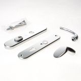 HOPPE Kruk/knop schild, aluminium 86G/3236ZA/3234/1710 PC72 54mm kerntrek (Prijs per paar)