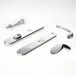 HOPPE Kruk/knop schild, aluminium 86G/3236ZA/3234/1710 PC72 54mm kerntrek (Prijs per paar)