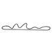 Ferm Living Curvature Porte-serviettes Laiton noir