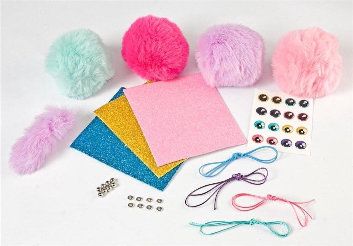 Grafix Pom Pom Sleutelhangers Maken