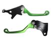 1 Accossato 1 paar hendels groen voor Kawasaki KLX 250 2009-2017