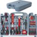 Hi-Spec 54-delige Rood Gereedschapset voor Thuis & Kantoor