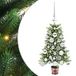 Sapin de Noël avec 150 LED avec support vert 65 cm PE