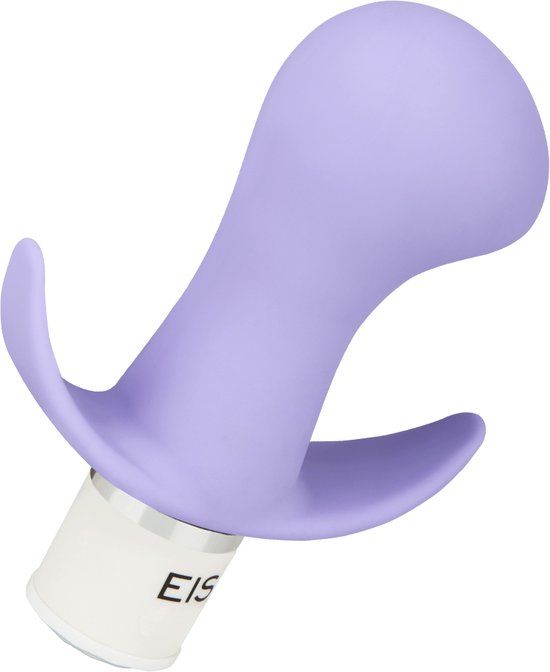 EIS, siliconen anale plug "Mr. T", 10 vibratieprogramma's, waterdicht, lila