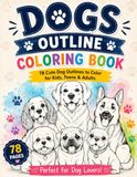 My Cute Dog Coloring Book