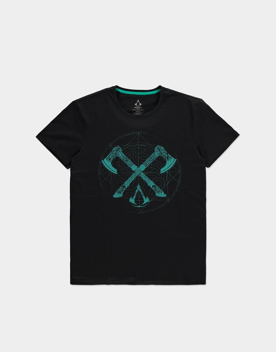 Difuzed Assassin's Creed Valhalla - Axes Women's T-shirt - Zwart - 8718526333213