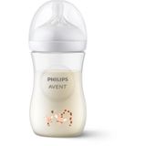 Philips Avent Natural Fopspeen, 260 ml, decoratieve giraffe, 1 stuk (model SCY903/66)