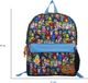 Cyp Brands Stumble Guys Trolley Aanpasbare Rugzak Veelkleurig