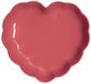 Emile Henry Madeleine Taartvorm hart gegolfd - Rose Candy