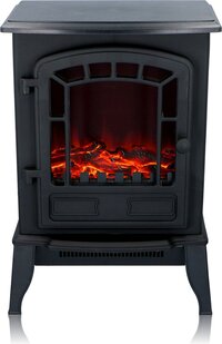 Classic Fire Elektrische Haard Torino - 2000W - Zwart