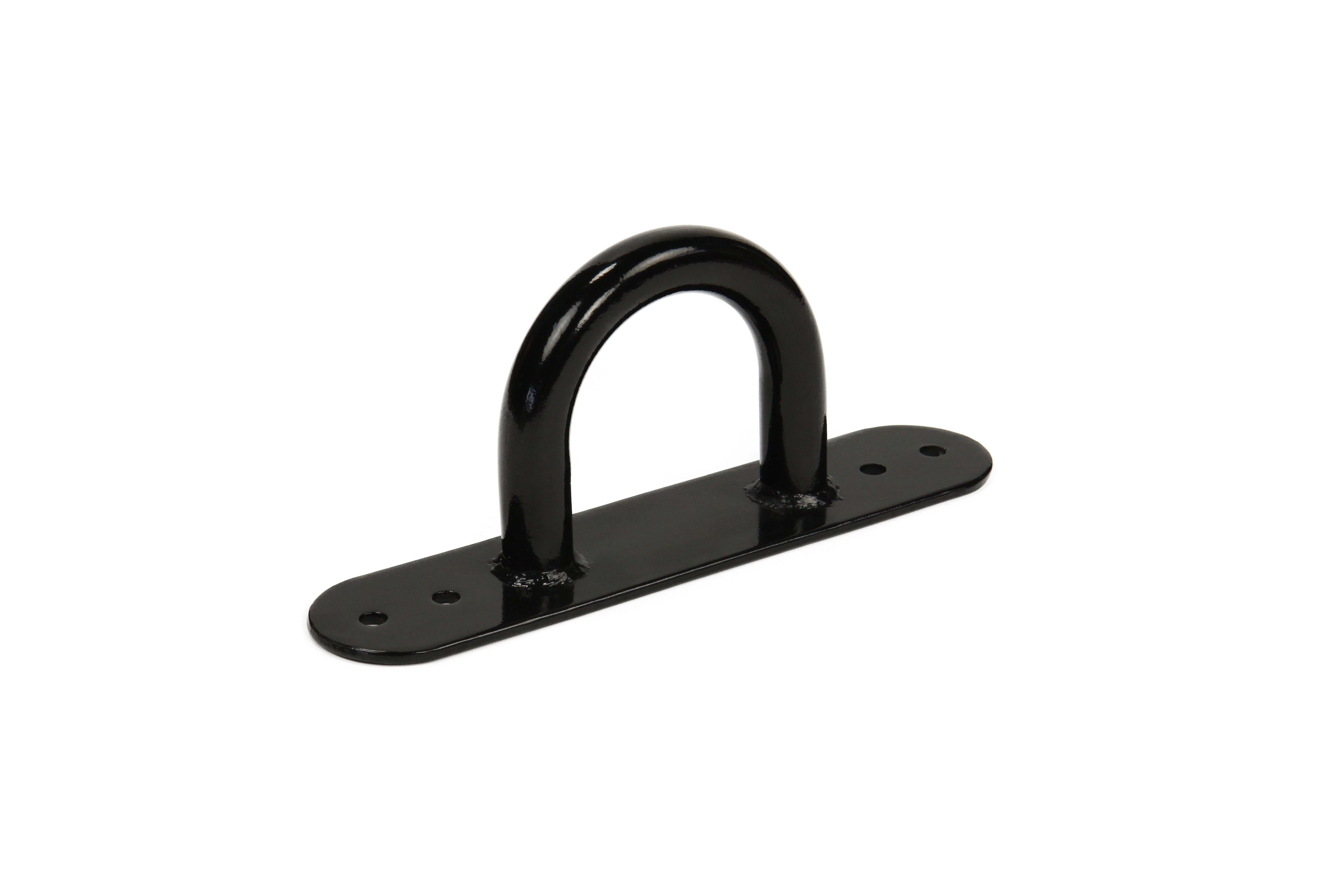 Lifemaxx LMX Battle Rope Muurbevestigingsring - Verstevigd - Zwart - One Size