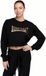 Lonsdale dames-sweatshirt Culbokie met ronde hals, cropped