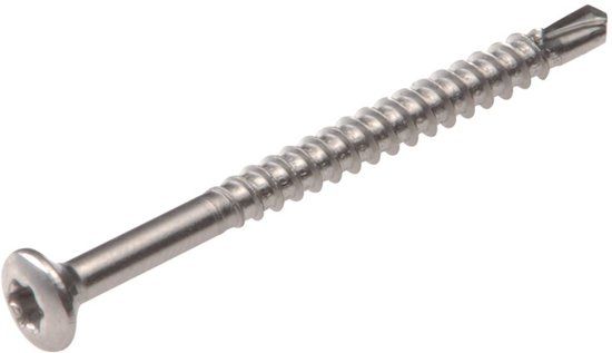 Hoenderdaal Topdrill glaslatschroef rvs410 lk 3.2x40mm T10 - 8712811157300