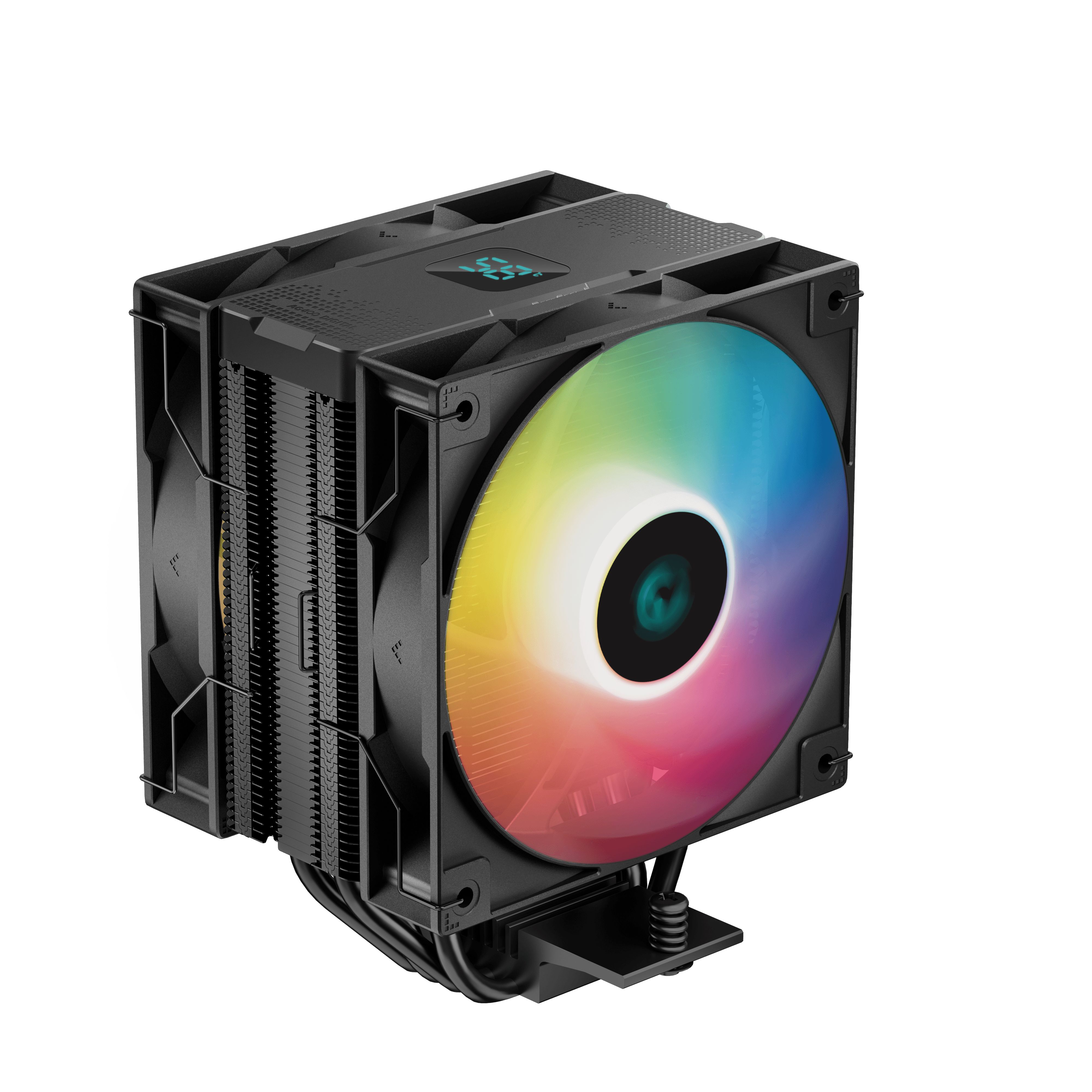 DeepCool AG400 Digital Plus Processor Luchtkoeler 12 cm Zwart