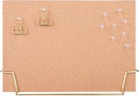 QUVIO Memobord - Kurkbord - Goud