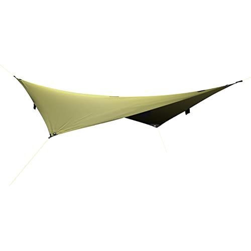 Tatonka Unisex - volwassenen Tarp 2 zonnezeil, licht olijf, 285 x 300 cm