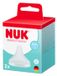 NUK Perfect Match Fopspeen voor babyflessen | 2 stuks | 0 m+ | Maat S