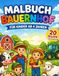 Bauernhof Malbuch für Kinder ab 4 Jahren