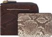 FOSSIL Westover Large Zip Bifold Kaarthoes Kaarthouder Mocha Leer Unisex