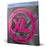 D'Addario XL ProSteels Basssnaren EPS170, 45-100, 4-String