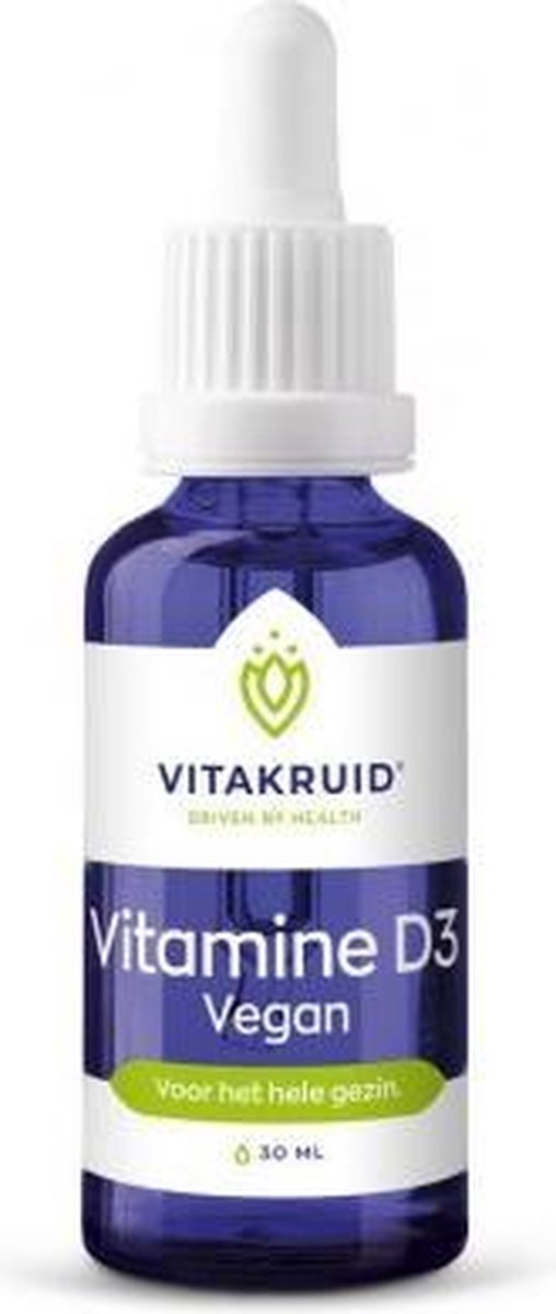 Vitakruid Vitamine D3 Druppels Vegan 30 ML