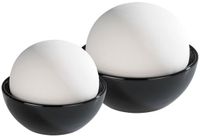 Maximex Set de 2 humidificateurs d'air en céramique Rondo