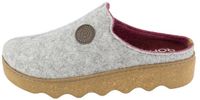 Rohde FOGGIA-D klompen damespantoffels muiltjes vilt 612280 Grey