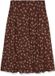VERO MODA VMIHANNAH MW 7/8 SKIRT WVN SP Jupe Femme M Brun Fleurie Polyester/Élasthanne Automne/Hiver 2025