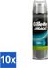 Gillette Mach3 Scheergel Complete Defense, extra comfort, verzorgend, 200 ml - voordeelverpakking - 10 stuks