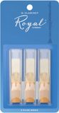 D'Addario Woodwinds 2,5 Royal Klarinet 3-Pack