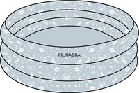 Filibabba Pierenbad 80 cm Alfie Nordic Ocean Mono