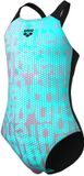 Arena G Colours Swimsuit V Back water/multi-black