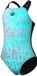 Arena G Colours Swimsuit V Back water/multi-black