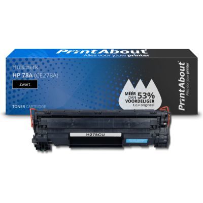 PrintAbout HP 78A (CE278A) Toner Zwart | Compatibel