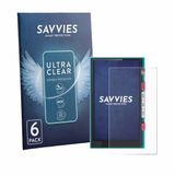 Savvies Screenprotector voor Hiby Digital M500 - Folie Beschermfolie transparant 6 Stuks